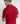 Close-up of the back of the Ariiston Harbour Polo T-shirt in Barbados Cherry Red – premium polo for relaxed, everyday style.