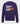 Back view of the Ariiston HD Graphic Sweatshirt in Parachute Purple.