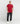 Ariiston Classic Luxe T-Shirt in Barbados Cherry Red Color