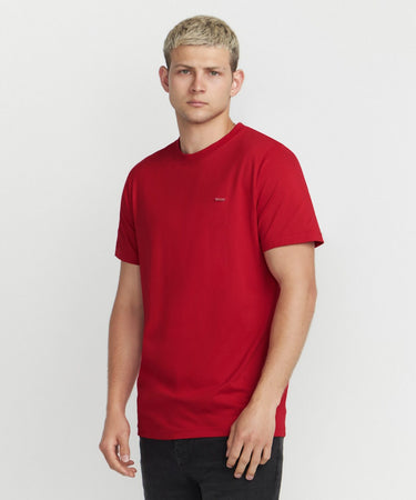 Ariiston Classic Luxe T-Shirt - Barbados Cherry Red