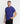 Front & Side view of a model wearing Ariiston Aussie Cotton Classic Luxe T-Shirt in Sodalite Blue made from premium Australian cotton.