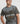 Model close-up in the Ariiston Driftline Drop Shoulder T-Shirt in Ash Grey
