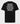 Ariiston HD Gel Print Drop Shoulder T-shirt for Men in Black, featuring its design on the back.
