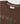 Close-up of the Ariiston Bold Driftline Oversized T-Shirt in Cappucino Brown