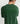 Rear view of a model in the Ariiston Acid Wash T-Shirt in Eden Green