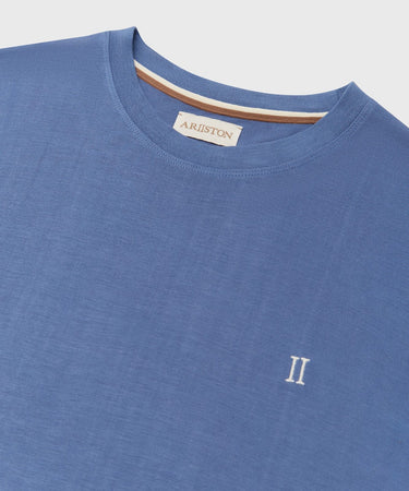 Ariiston Bamboo Eco Luxe T-Shirt - Riverside Blue