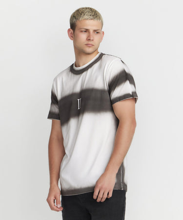 Ariiston Spray Paint Graphic T-Shirt - White