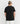 Back view of a model showing the fit of the Ariiston acid emboss graphic t-shirt
