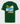 Back of the eden green Ariiston 'Adventure' graphic t-shirt showing the design