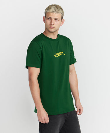 Ariiston 'Adventure' Graphic T-Shirt - Eden Green