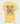 Back of the rattan yellow Ariiston 'Energy' graphic t-shirt with printed design on rear.