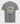 Back of the sharkskin grey Ariiston 'Rebel Skull' graphic t-shirt