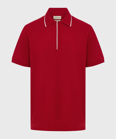 Ariiston Harbour Polo Shirt - Barbados Cherry Red