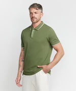 Ariiston LuxeCraft Polo Shirt - Oil Green