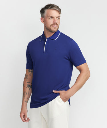 Ariiston Harbour Polo Shirt - Sodalite Blue
