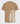 Ariiston Signature Accent Puff Print T-Shirt in Beaver Fur Brown Color