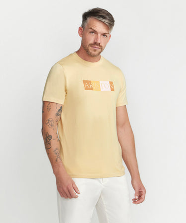 Ariiston Signature Accent Puff Print T-Shirt - Boulder