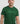 Close-up of a model wearing the Eden Green Signature T-Shirt of Ariiston