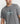 Detailed view of a model in the Sharkskin Grey Signature T-Shirt