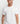 Detailed view of a model in the white Signature HD Print T-Shirt
